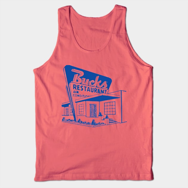 Buck's Restaurant Tank Top by MindsparkCreative